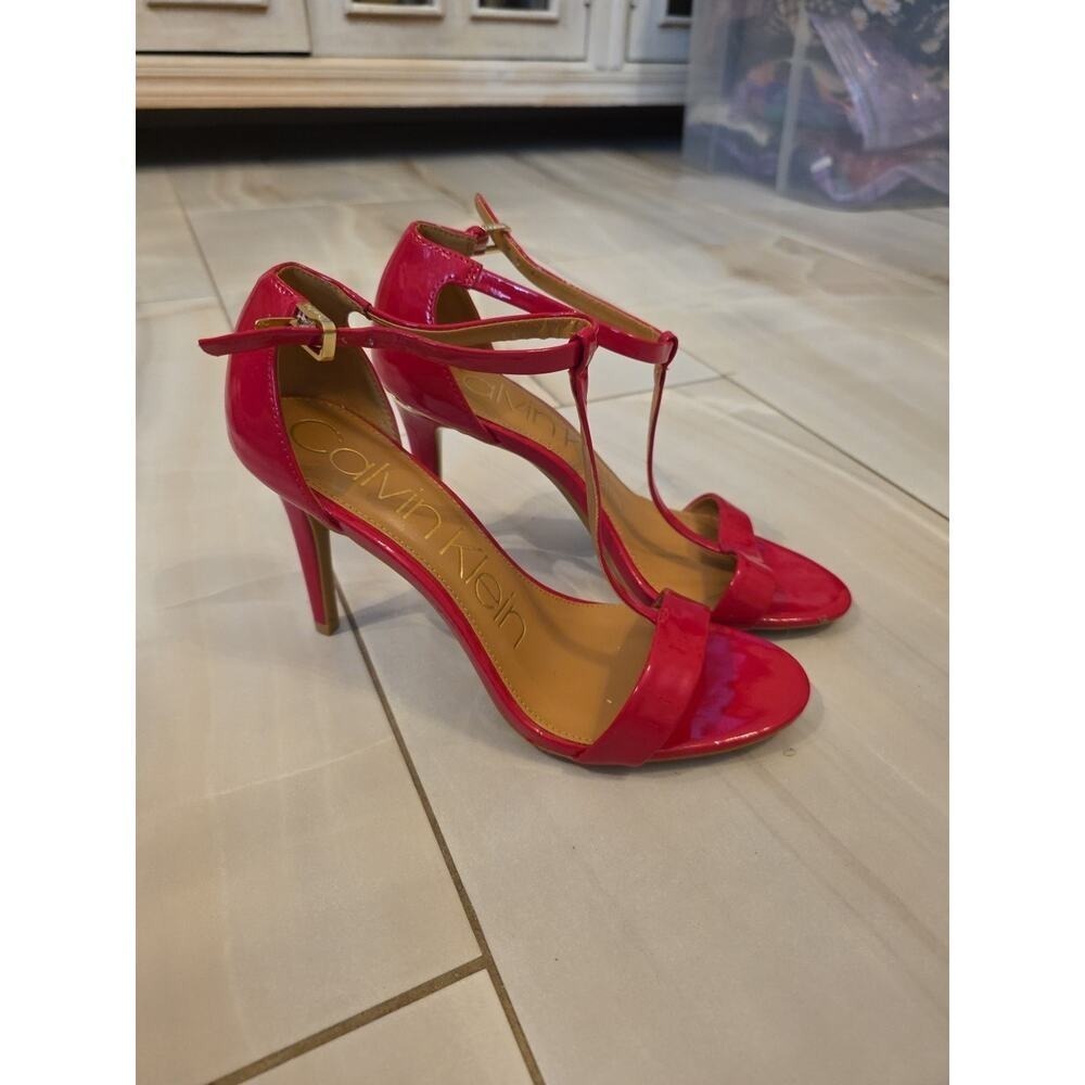 Calvin Klein Pink Women Shoes Sandals Size 8.5